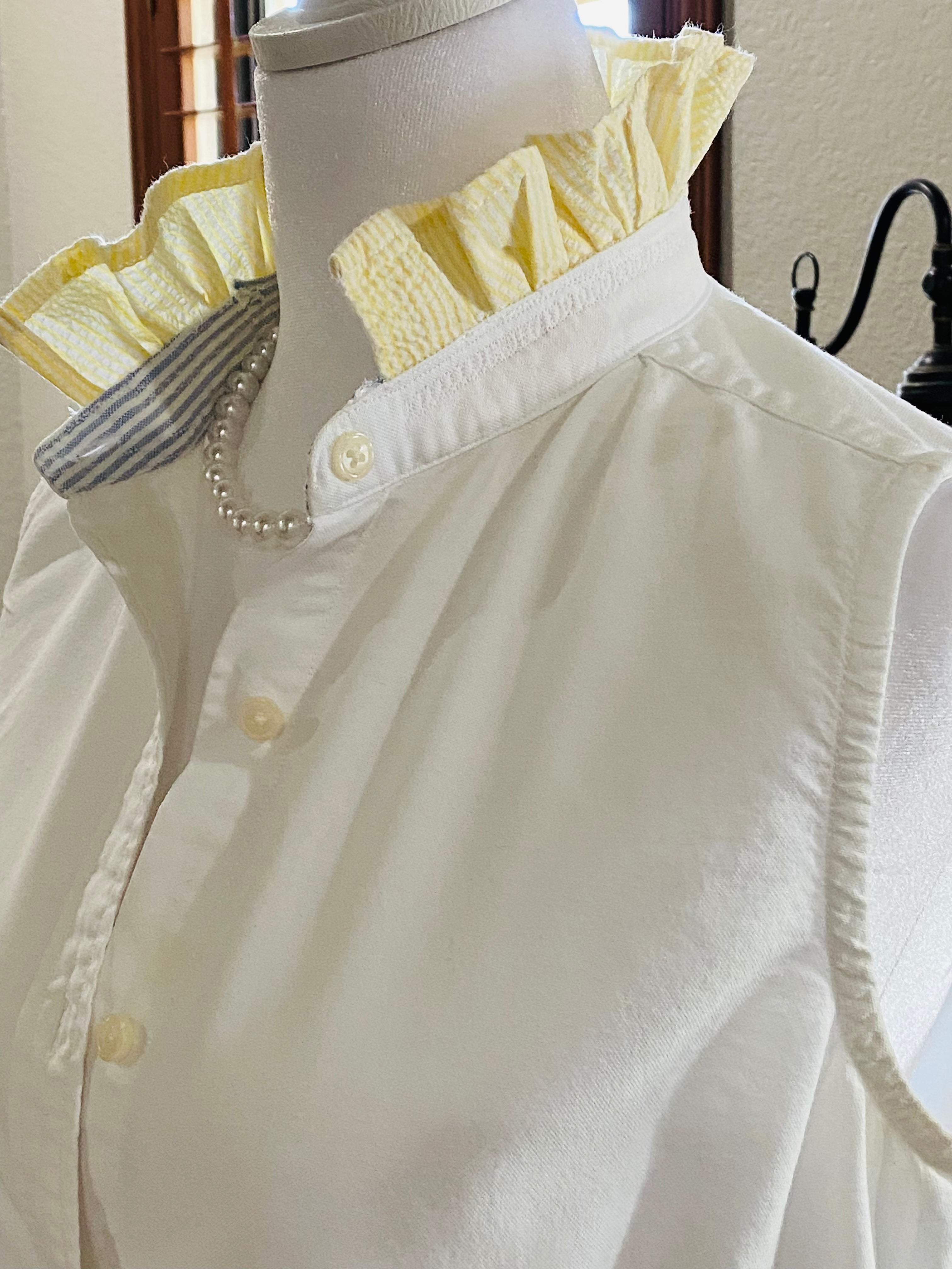 Preppy White~ M/L💛💛