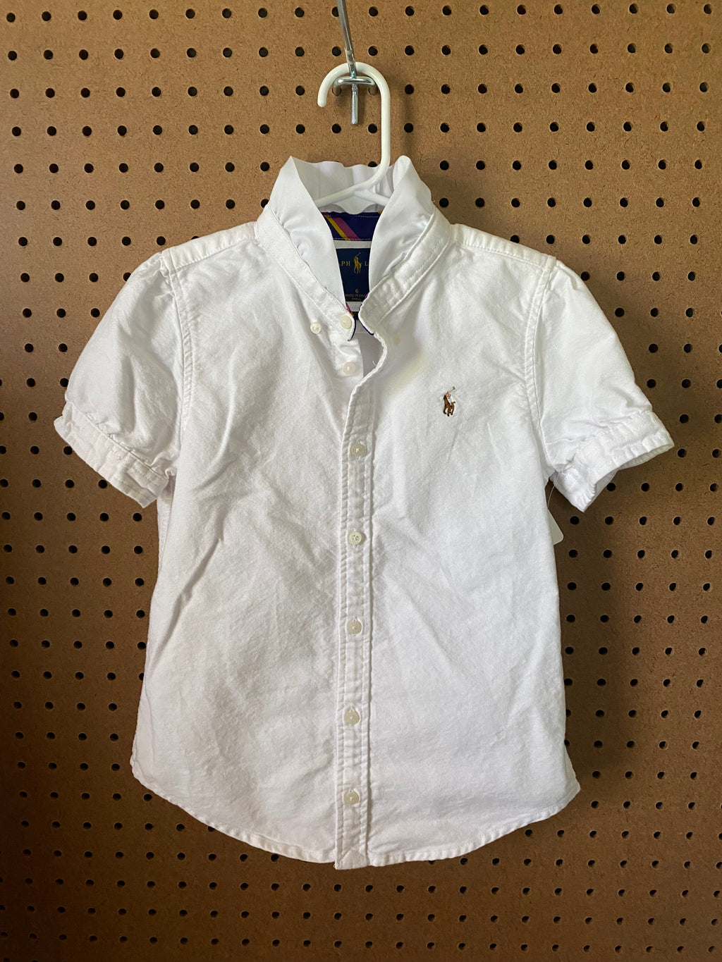 Papas Shorties~ White/ 6T