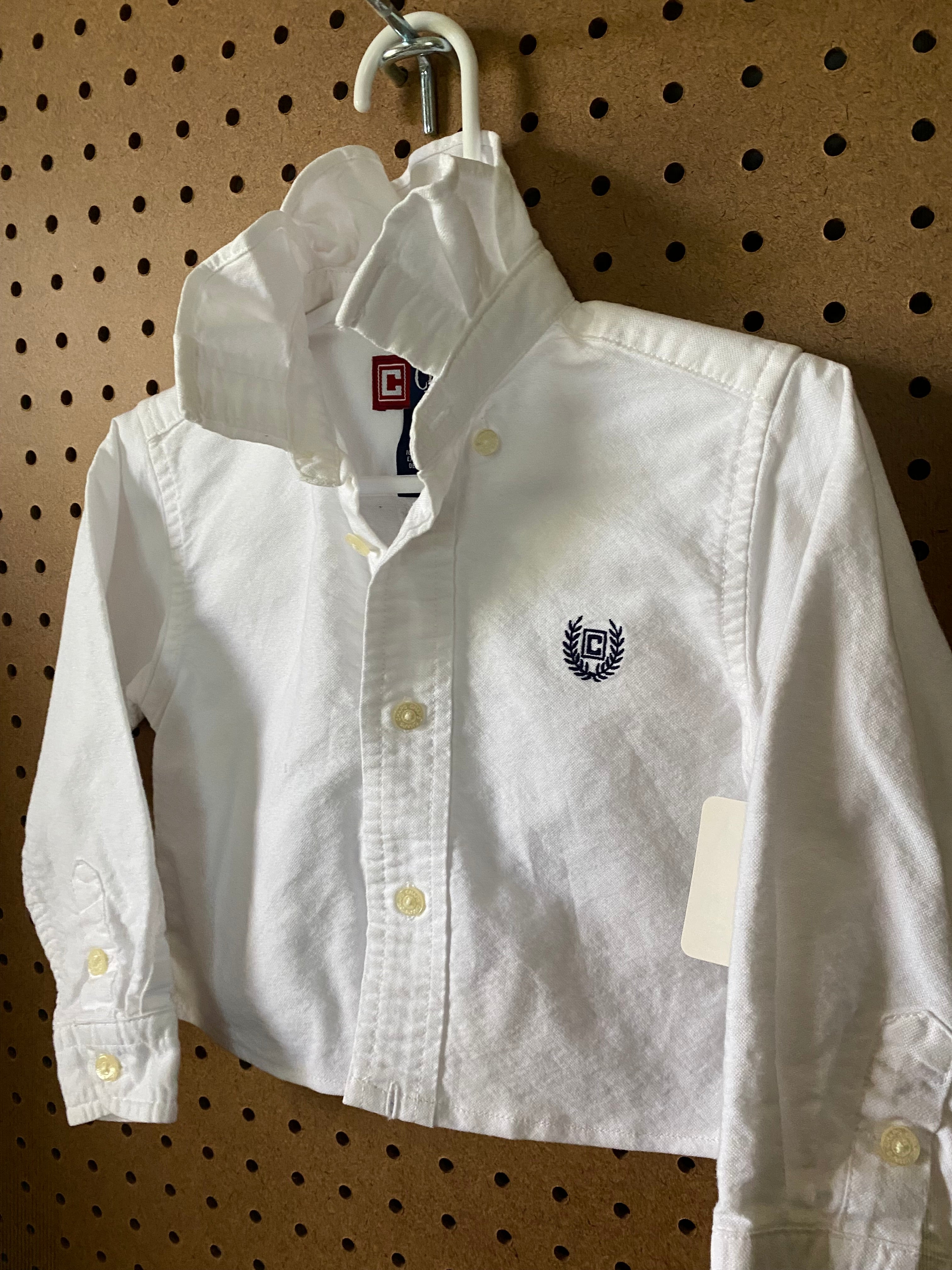 Papas Shorties~ White/ 24M