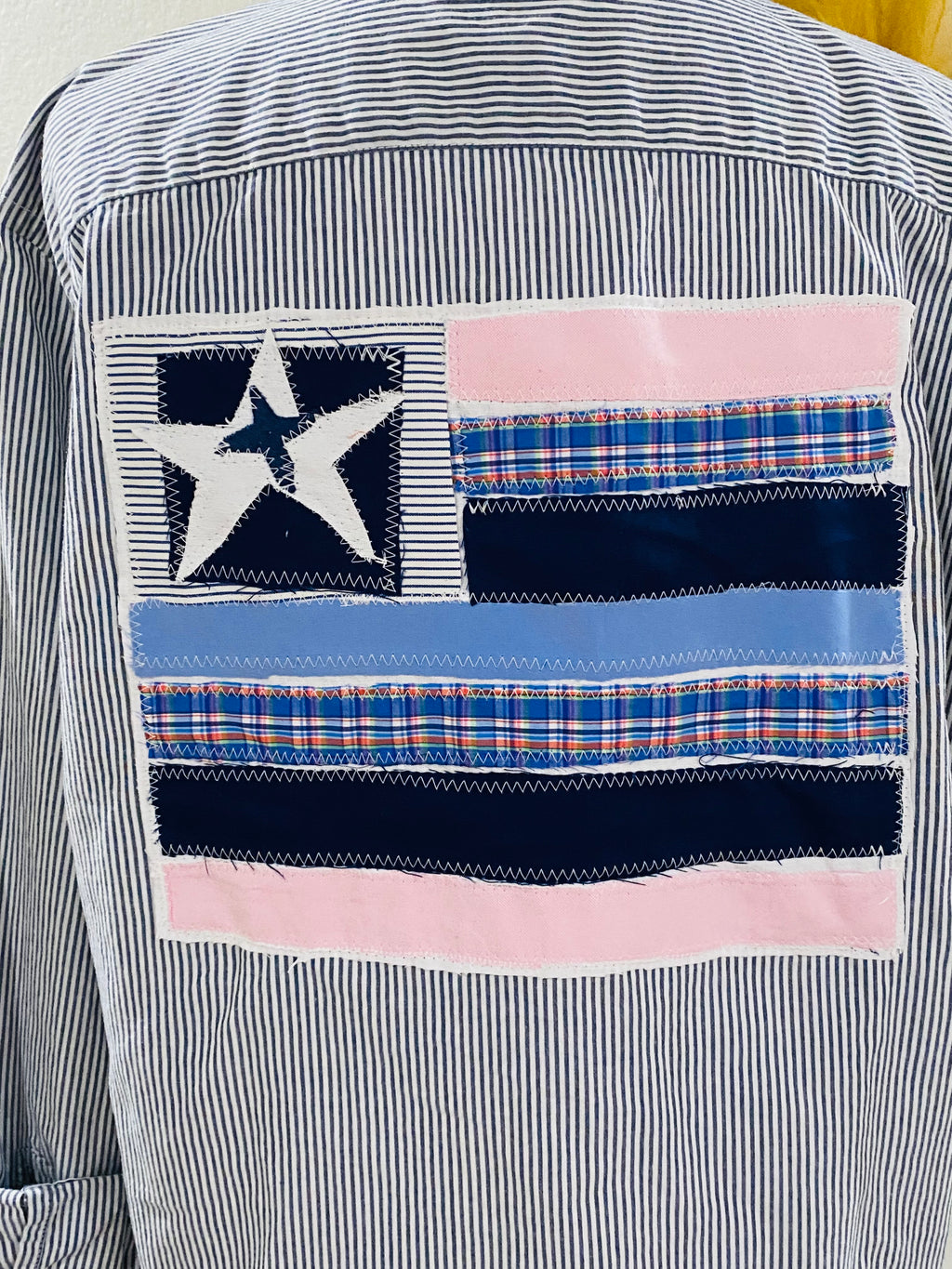 Pink Patriot/Raw Edge~ Medium🌸