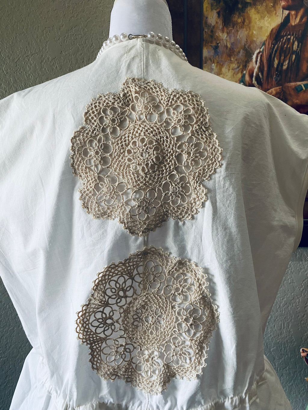 Betty Peplum Top~ Heirloom Collection 🌼