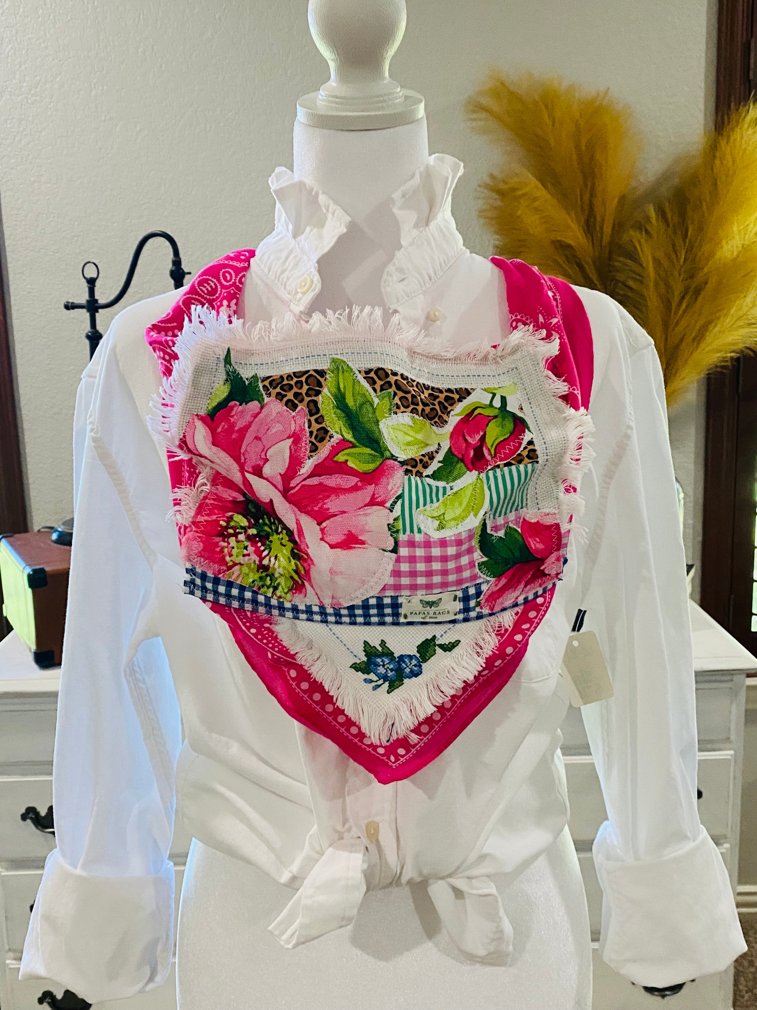 Papas Wild Rags~ Pink Gulf