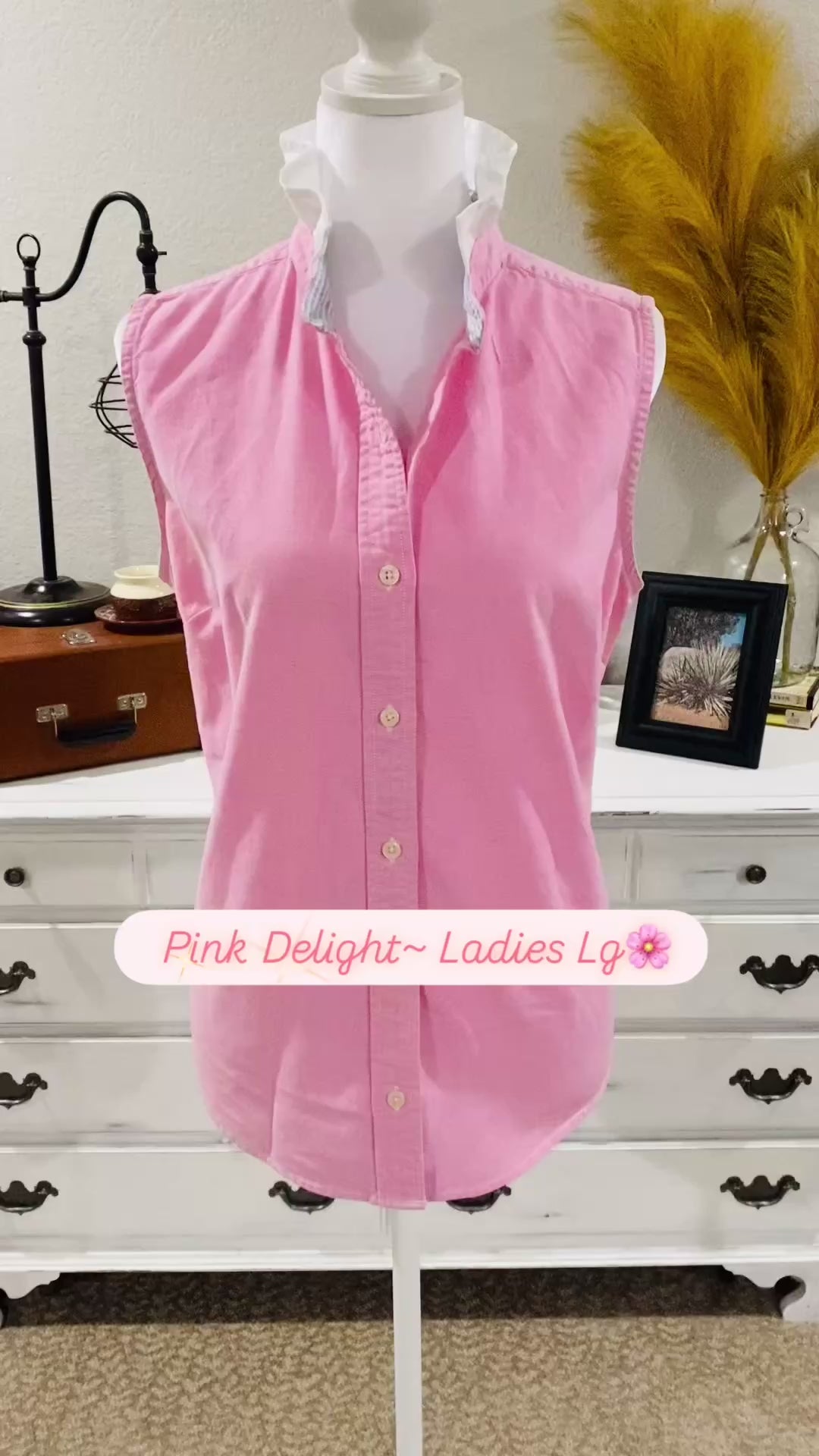 Pink Delight~ Ladies Large🌸🌸